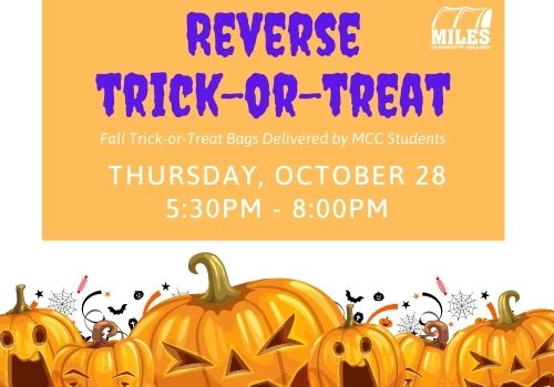 Reverse Trick-or-Treat Graphic