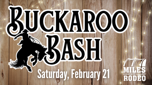 Graphic of Buckaroo Bash flyer