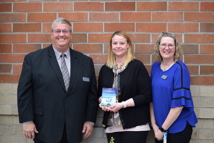 President Slinger, Deidre Fitzgerald, Dr. Rita Kratky