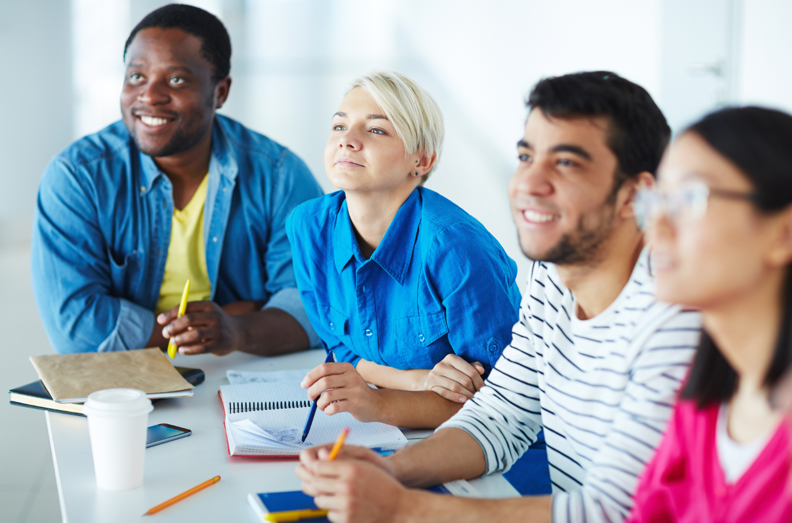 Adult smiling